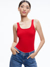 DARYN SCULPTING TANK-Black-ALICE + OLIVIA