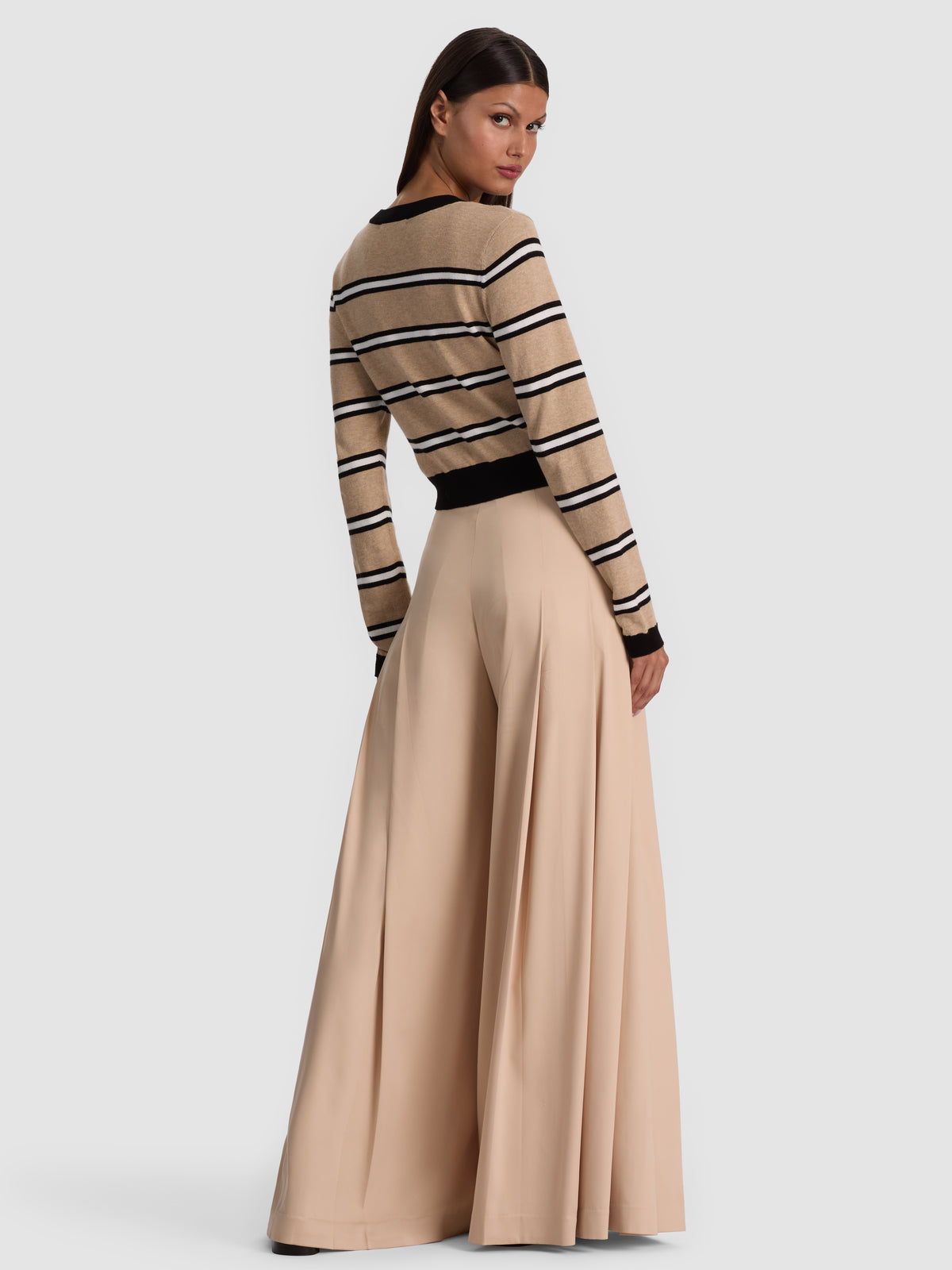 CARDIGAN A RIGHE DOLLIE-ALICE + OLIVIA