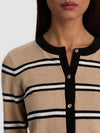 CARDIGAN A RIGHE DOLLIE-ALICE + OLIVIA