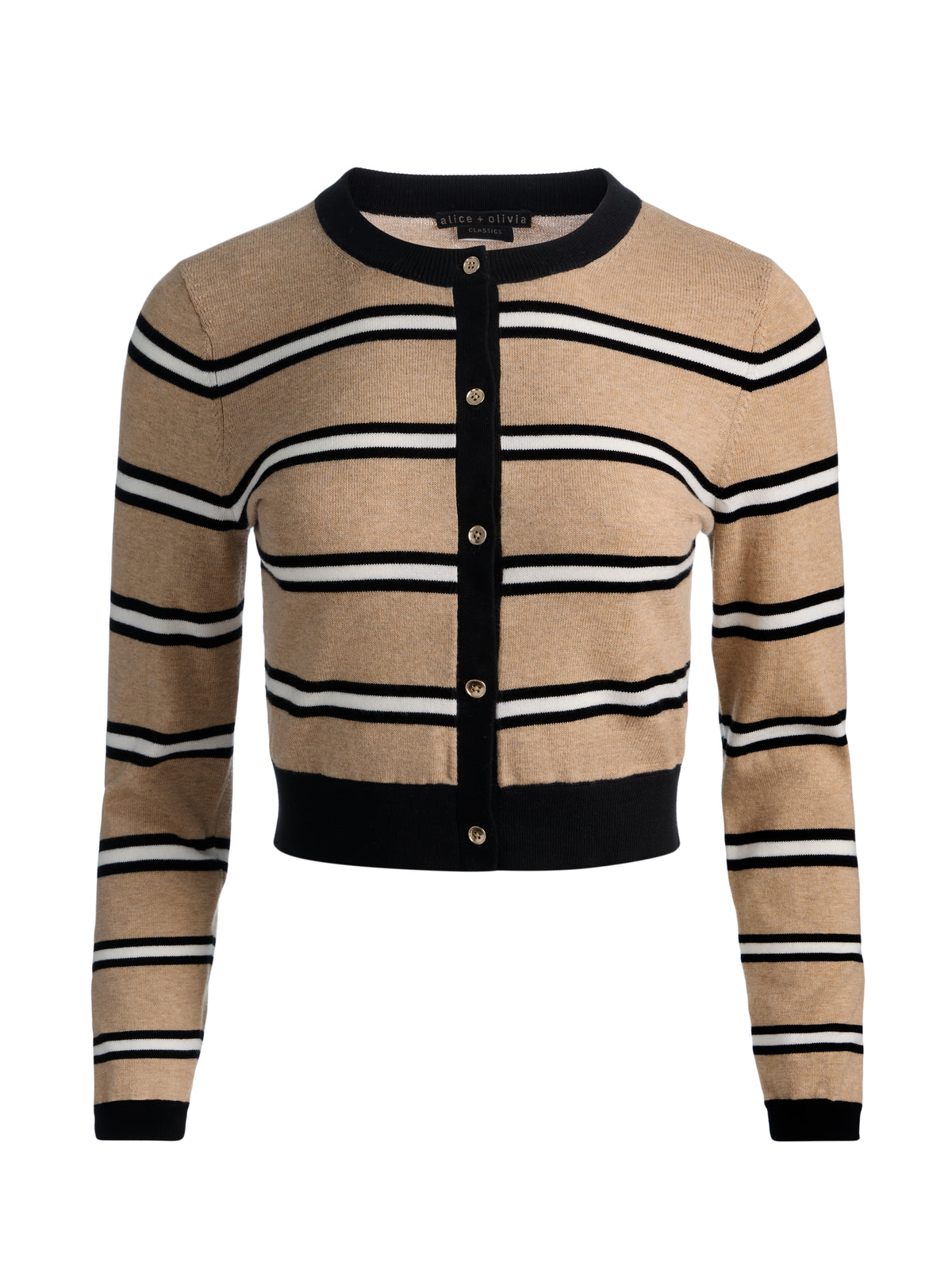 DOLLIE STRIPED CARDIGAN - BEACH DAY STRIPE SM