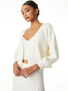 ZELINA CARDIGAN EN V PROFOND-ALICE + OLIVIA