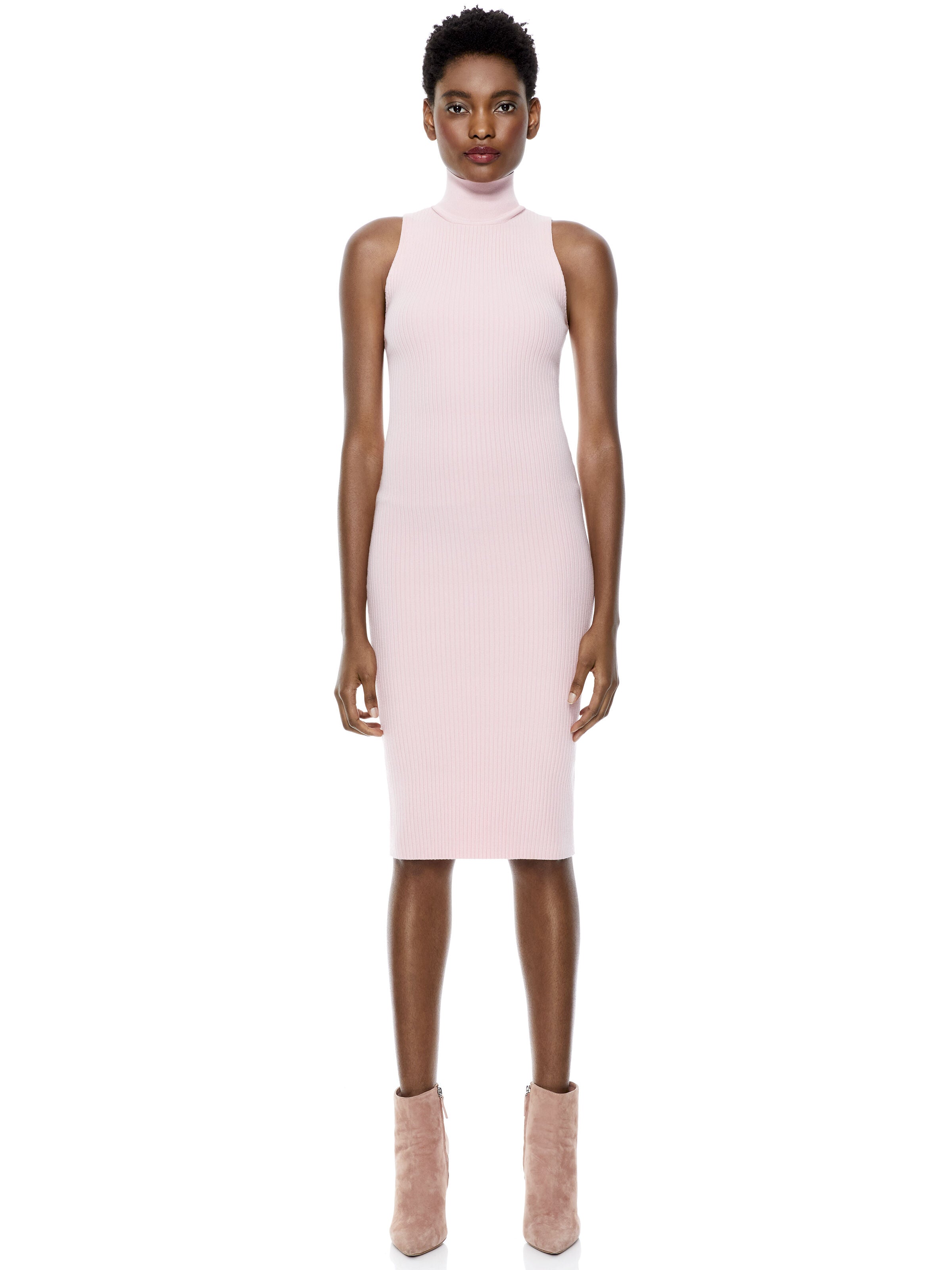 ROBE MI-LONGUE COL ROULÉ BROOKLYNNE-ALICE + OLIVIA