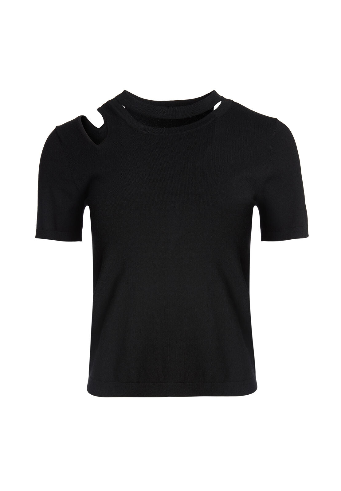 Maglione aderente ROSLYN SS con cut-out-ALICE + OLIVIA