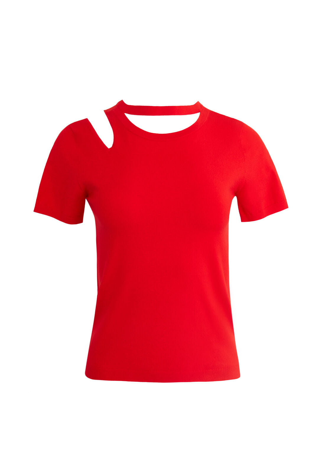 Maglione aderente ROSLYN SS con cut-out-ALICE + OLIVIA