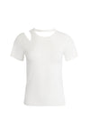 Maglione aderente ROSLYN SS con cut-out-ALICE + OLIVIA