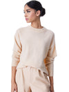 FILA CREWNECK PULLOVER-ALMOND-ALICE + OLIVIA