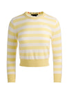 CAROLANN CASHMERE SHRUNKEN PULLOVER-BUTTER/ECRU-ALICE + OLIVIA