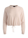BERNETTA CROPPED CASHMERE PULLOVER-OATMEAL HEATHER-ALICE + OLIVIA