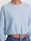 BERNETTA CROPPED CASHMERE PULLOVER-CAROLINA BLUE-ALICE + OLIVIA