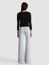 CAROLANN CASHMERE SHRUNKEN PULLOVER-Black-ALICE + OLIVIA