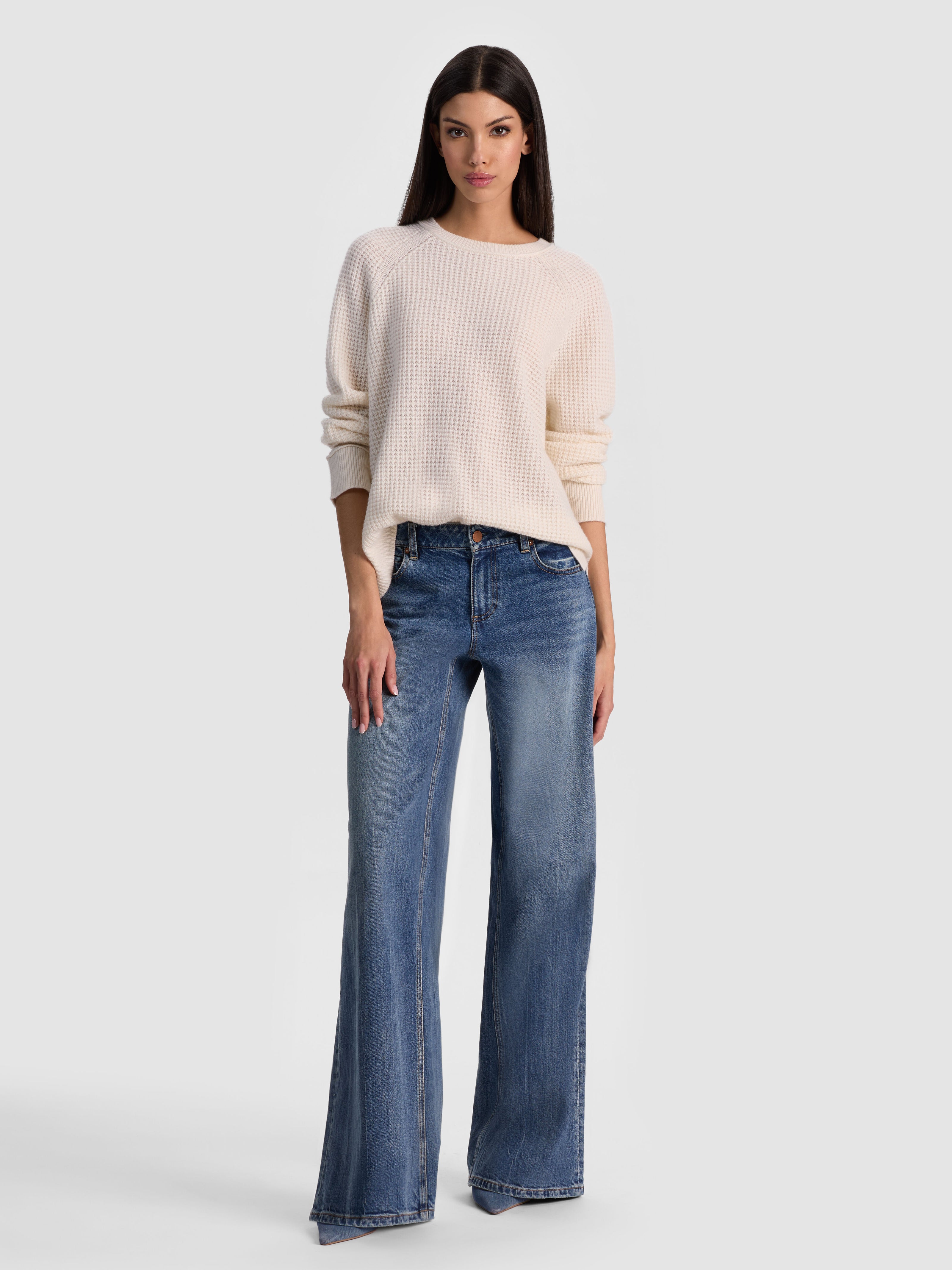 PULL COL ROND EN CACHEMIRE COLIN-ALICE + OLIVIA