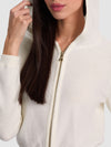 FELPA DOLLIE CASHMERE CON ZIP E CAPPUCCIO-ALICE + OLIVIA