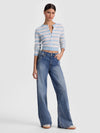 CARDIGAN IN CASHMERE A RIGHE DOLLIE-ALICE + OLIVIA
