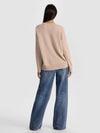 LAURA CASHMERE PULLOVER-OATMEAL HEATHER-ALICE + OLIVIA