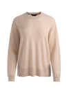 LAURA CASHMERE PULLOVER-OATMEAL HEATHER-ALICE + OLIVIA