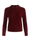 PULL EN CACHEMIRE SCOTTIE-COGNAC-ALICE + OLIVIA