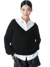 MAGLIONE A COLLO ALTO JANINA-ALICE + OLIVIA