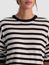 MITCHELL WOOL PULLOVER-SOFT WHITE/BLACK-ALICE + OLIVIA