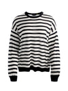 MITCHELL WOOL PULLOVER-SOFT WHITE/BLACK-ALICE + OLIVIA