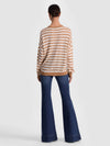 MITCHELL WOOL PULLOVER-SOFT WHITE/PRALINE-ALICE + OLIVIA
