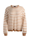 MITCHELL WOOL PULLOVER-SOFT WHITE/PRALINE-ALICE + OLIVIA
