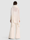 IZZY W FAUX FUR COLLAR-SOFT WHITE-ALICE + OLIVIA