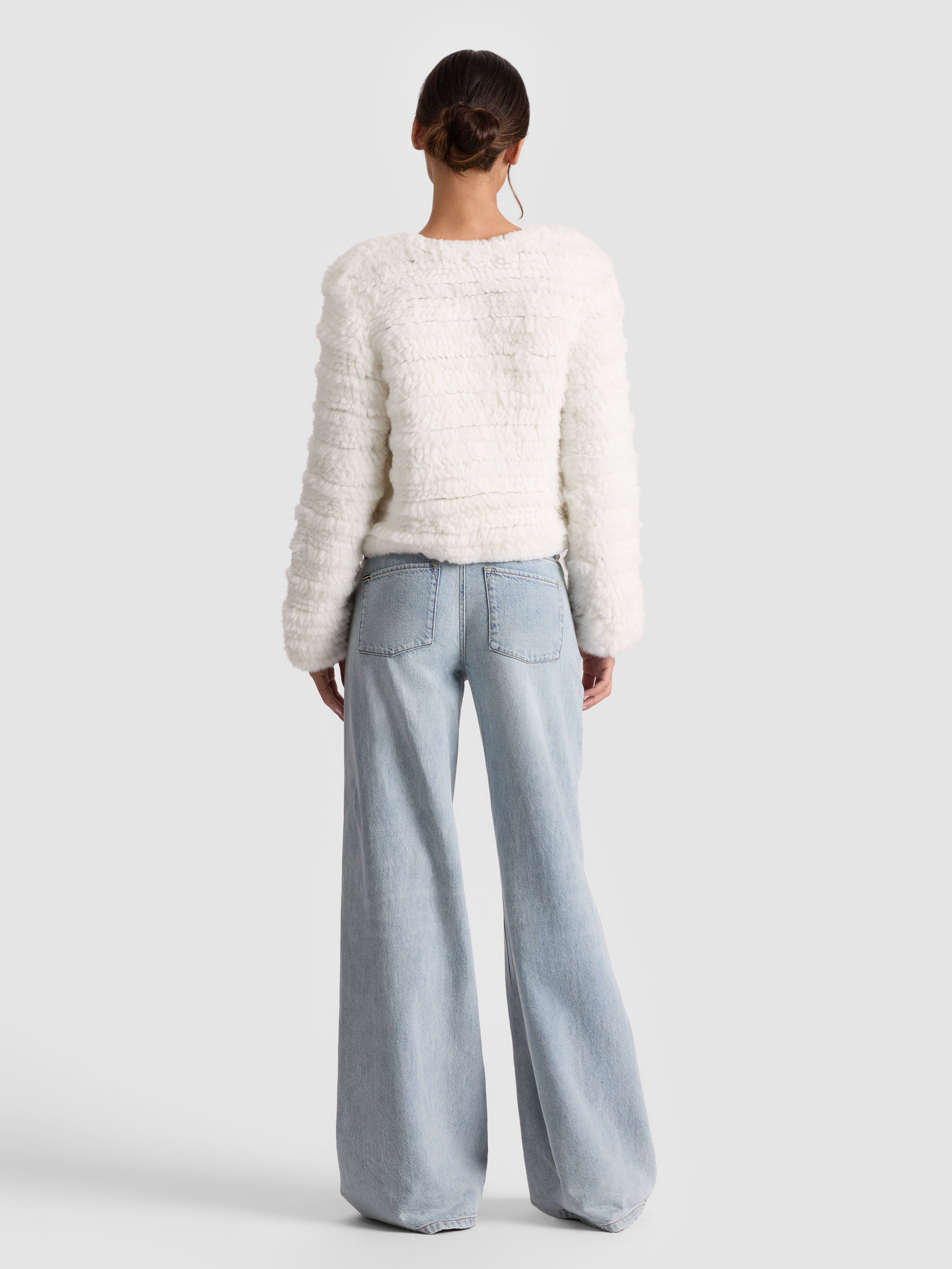 GIACCA IN ECOPELLICCIA COLOR CERVO-ALICE + OLIVIA