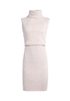 HAILEE BLOUSON MINI DRESS-OATMEAL-ALICE + OLIVIA