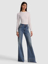 PORLA COLLARED SWEATER-SOFT WHITE/BUTTER-ALICE + OLIVIA