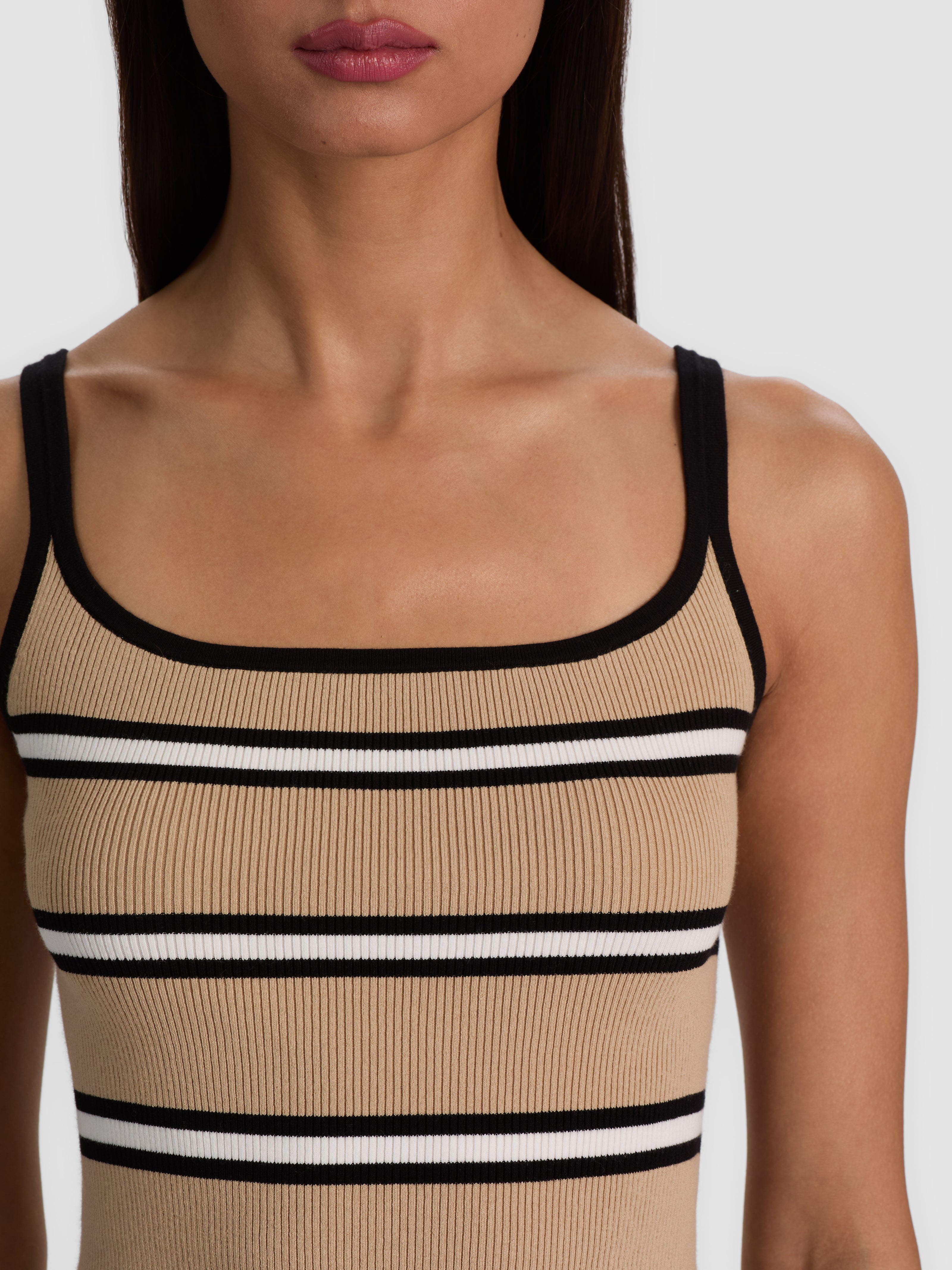 SHANA TANK-BEACH DAY STRIPE SM-ALICE + OLIVIA