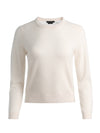 CAROLEE CASHMERE PULLOVER-SOFT WHITE-ALICE + OLIVIA