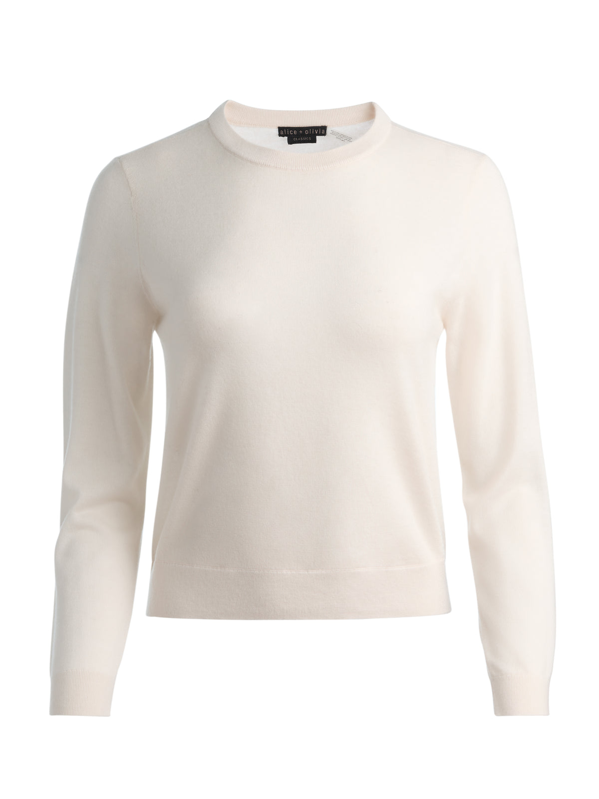 CAROLEE CASHMERE PULLOVER - SOFT WHITE