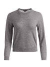 CAROLEE CASHMERE PULLOVER-MEDIUM HEATHER GREY-ALICE + OLIVIA