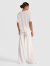 AMELIE CASHMERE KNIT TEE-SOFT WHITE-ALICE + OLIVIA