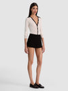 NEALIE CARDIGAN-SOFT WHITE/BLACK-ALICE + OLIVIA