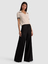 MARTHA POINTELLE POLO-SOFT WHITE/BLACK-ALICE + OLIVIA