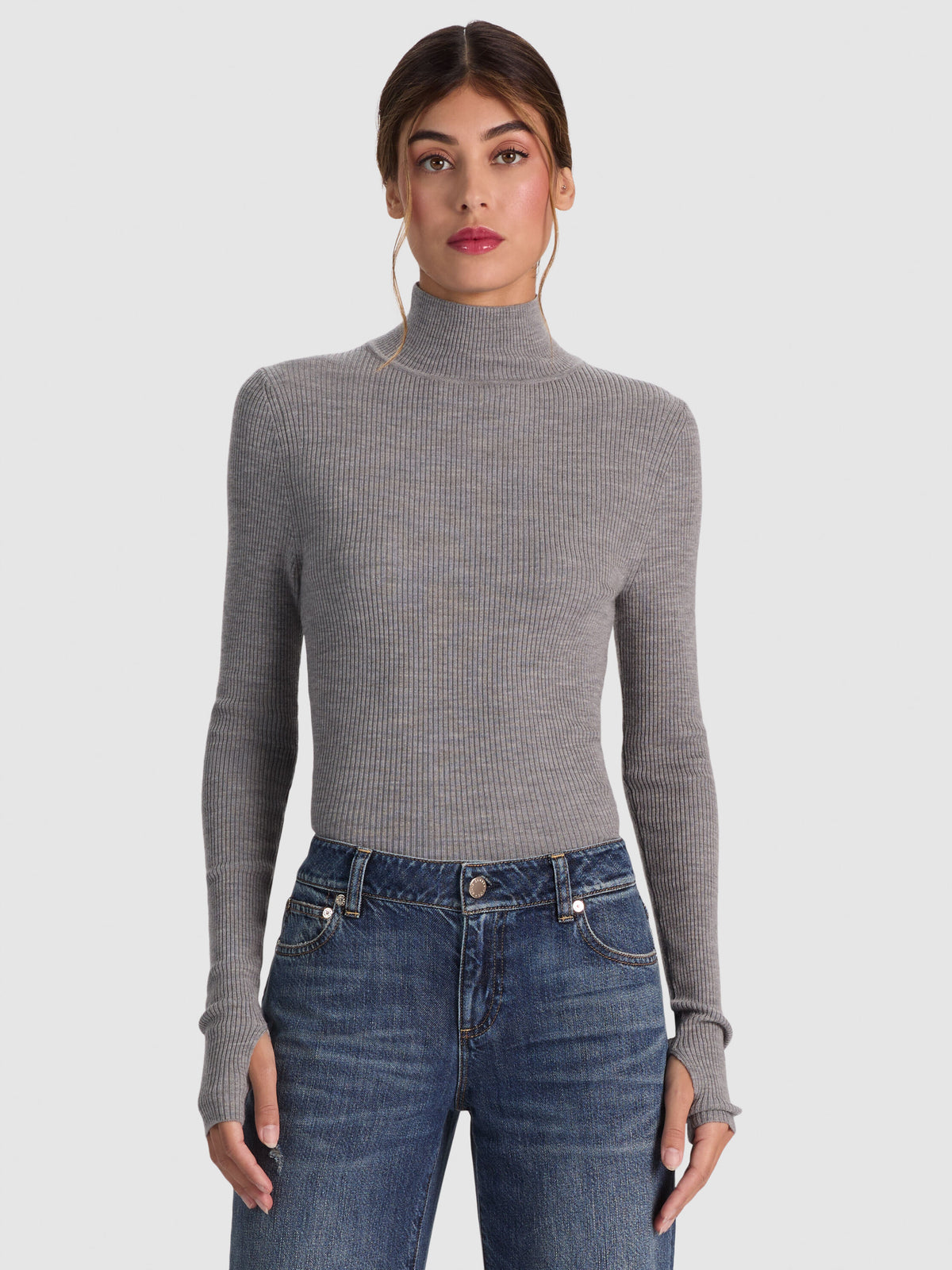 PULL COL ROULÉ ROBERTA EN LAINE-ALICE + OLIVIA