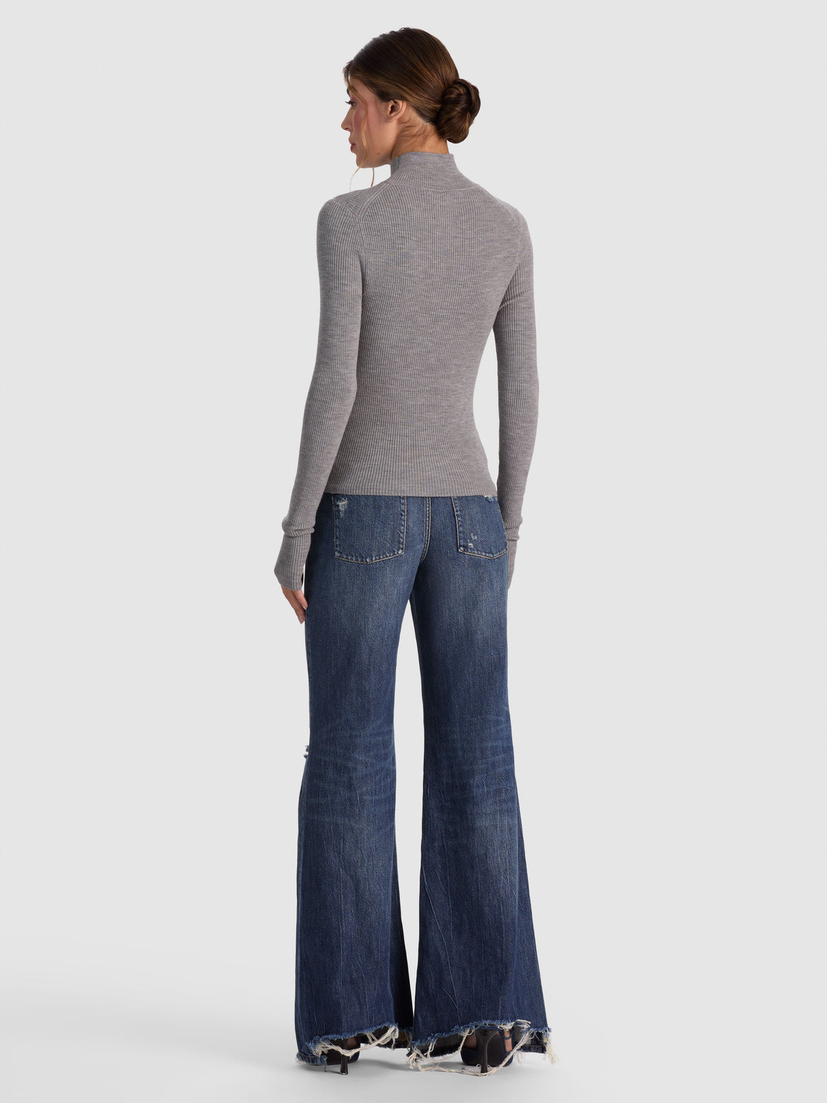 PULL COL ROULÉ ROBERTA EN LAINE-ALICE + OLIVIA