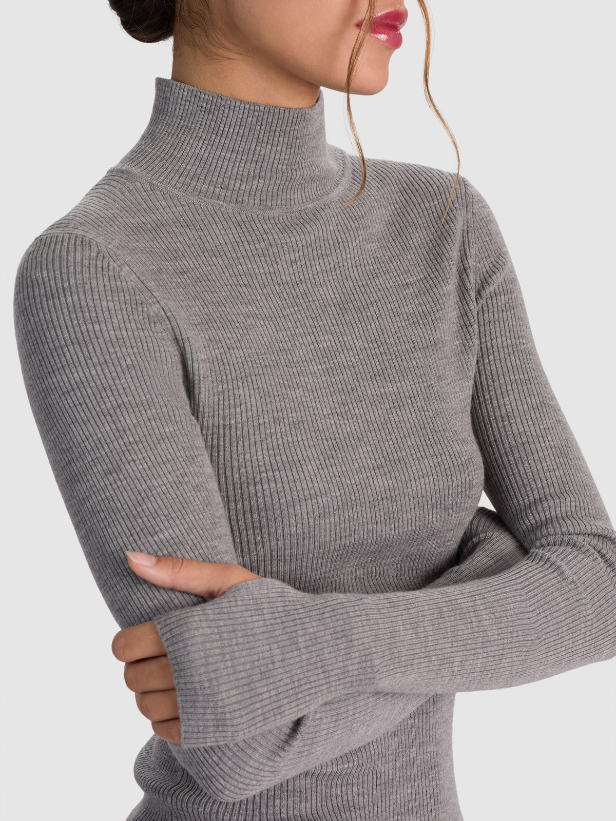 PULL COL ROULÉ ROBERTA EN LAINE-ALICE + OLIVIA