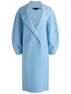 WAVERLY COCOON COAT-CAROLINA BLUE-ALICE + OLIVIA
