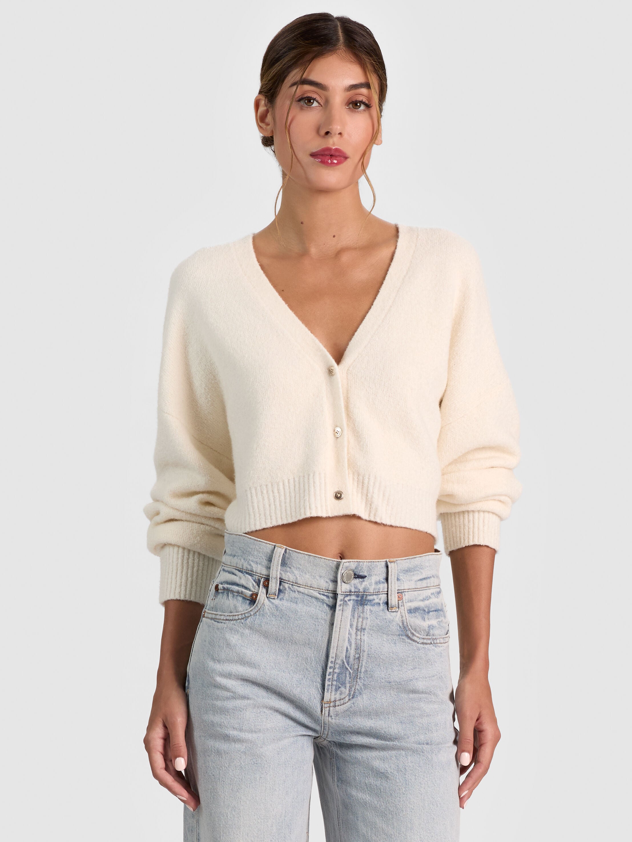 MAUREEN OVERSIZED CARDIGAN-SOFT WHITE-ALICE + OLIVIA