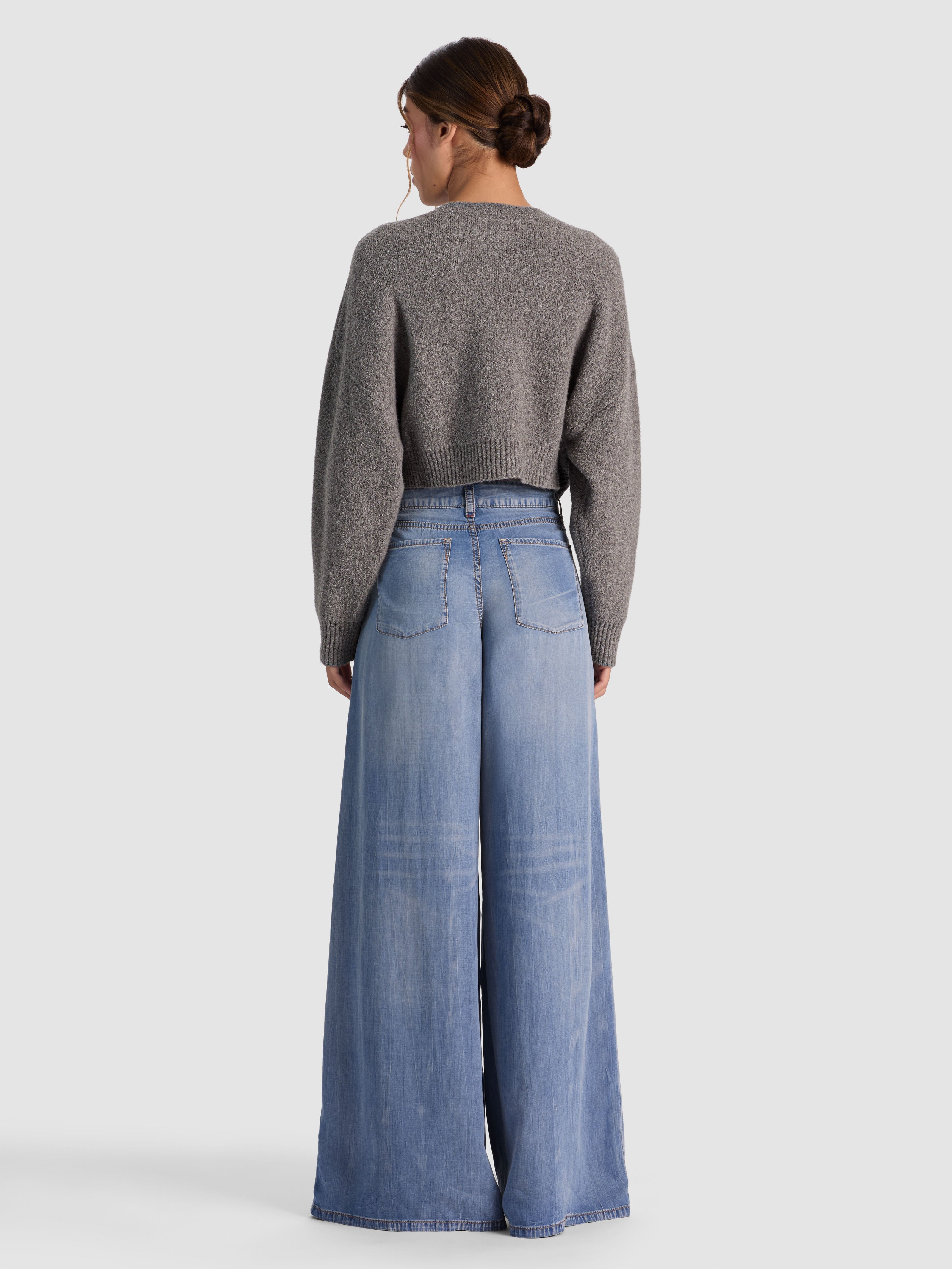 MAUREEN OVERSIZED CARDIGAN-MEDIUM HEATHER GREY-ALICE + OLIVIA