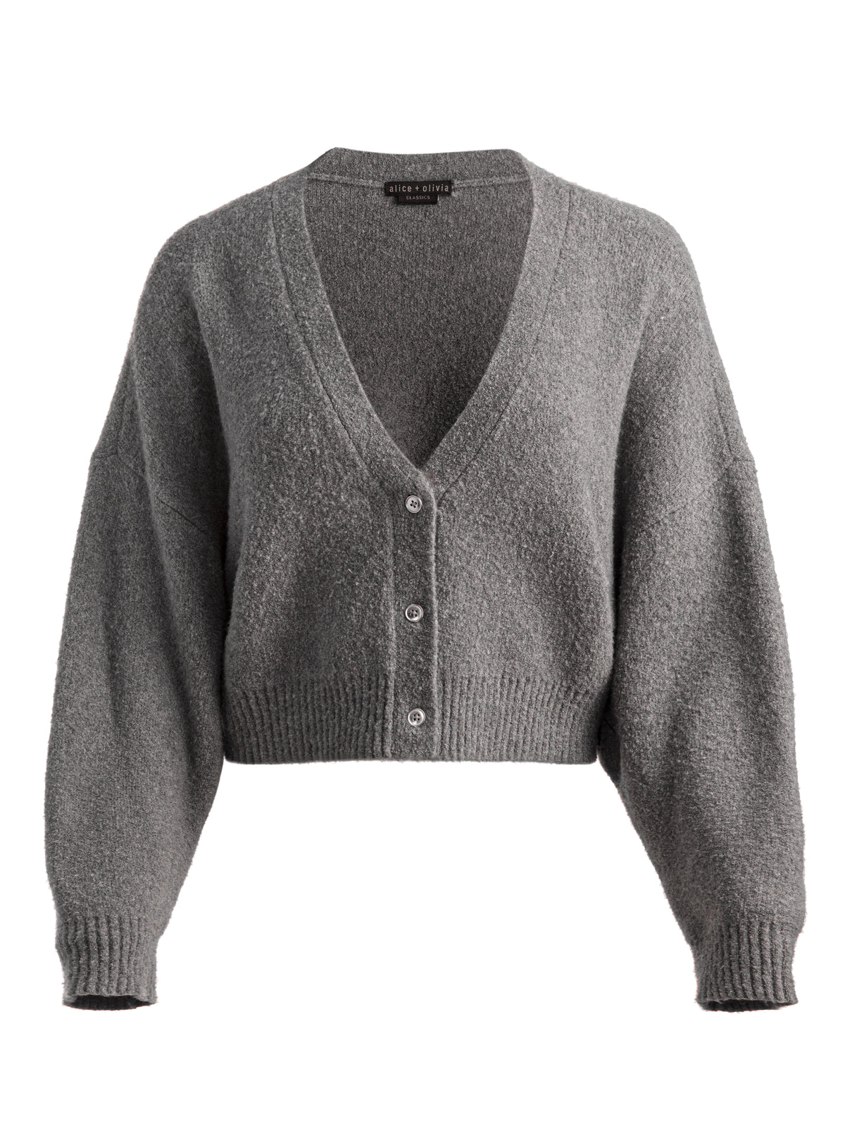 MAUREEN OVERSIZED CARDIGAN - MEDIUM HEATHER GREY