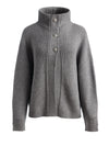 PEARSON WOOL DRAPE NECK SWEATER-MEDIUM HEATHER GREY-ALICE + OLIVIA
