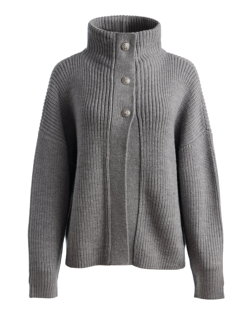 Pearson Wool Drape Neck Sweater