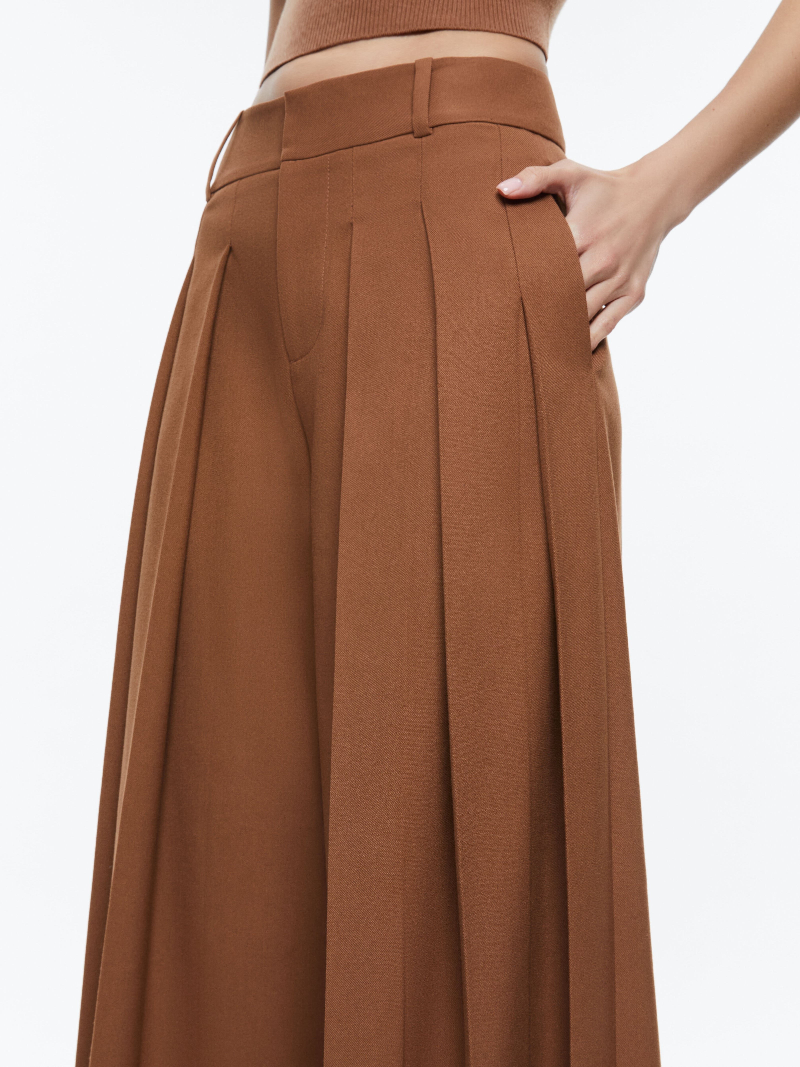 SIMON TROUSER-Black-ALICE + OLIVIA