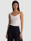 MONIQUE TWIST STRAP TANK-OFF WHITE-ALICE + OLIVIA