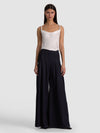 MONIQUE TWIST STRAP TANK-OFF WHITE-ALICE + OLIVIA