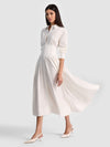 ABITO MIDI CON BOTTONI CORSAGE EDIE-ALICE + OLIVIA