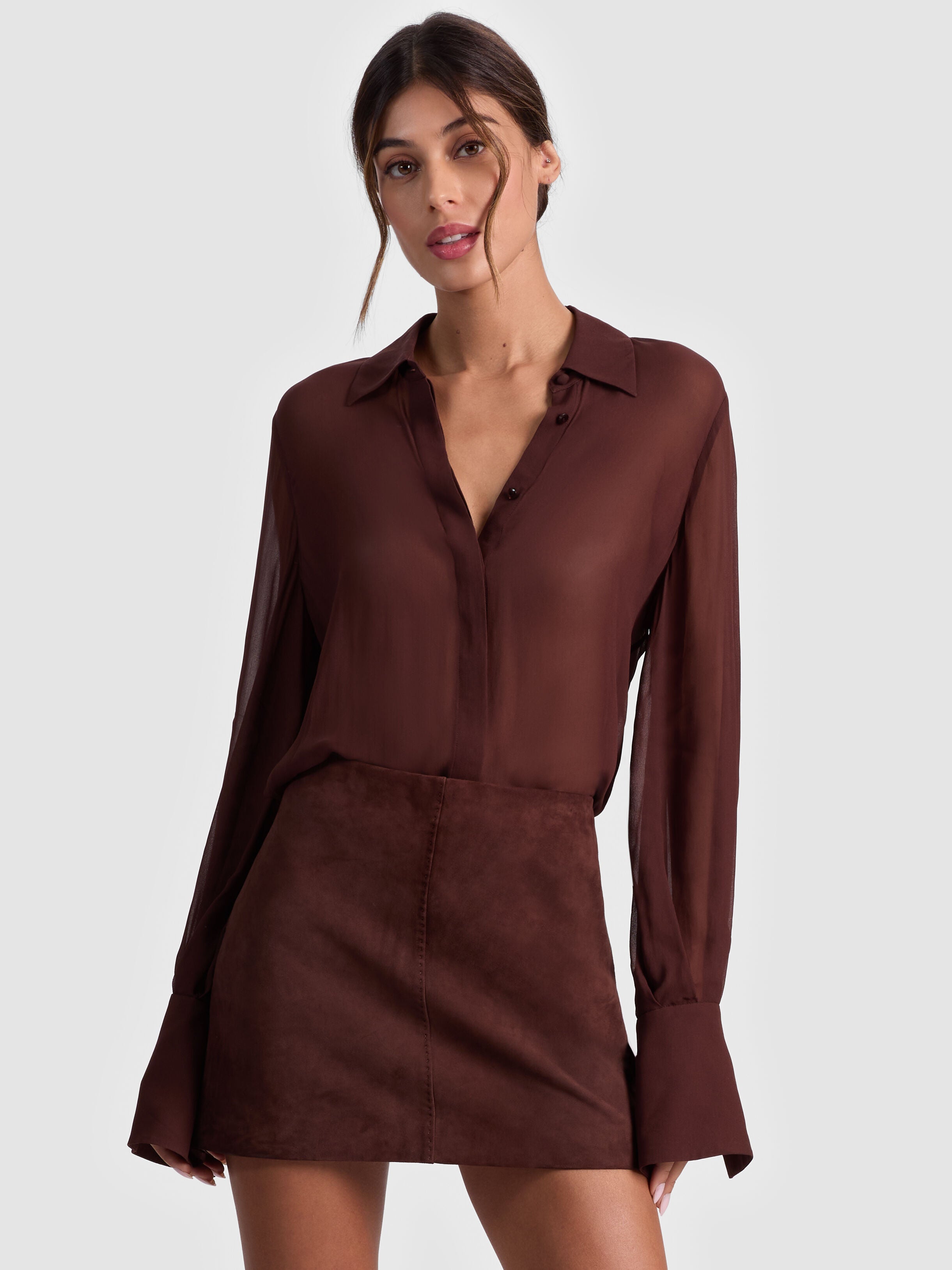 CAMICIA CON BOTTONI TURNER-ALICE + OLIVIA